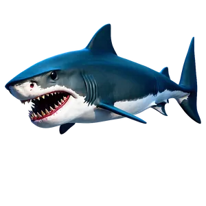 Fierce Shark Jaw Artwork Png Mja47 PNG Image