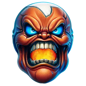 Fiery Anger Emoticon Png Orw99 PNG Image