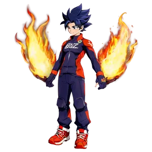 Fiery Anime Blaze Png Wmh80 PNG Image