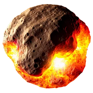 Fiery Asteroid Png Lay88 PNG Image