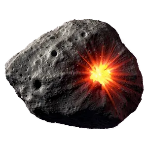 Fiery Asteroid Png Wxf PNG Image