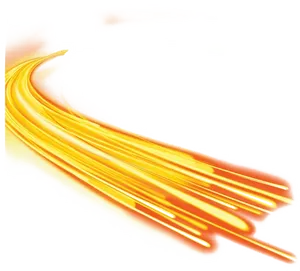 Fiery Comet Graphic PNG Image