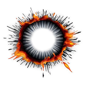 Fiery Explosion Design Png 21 PNG Image