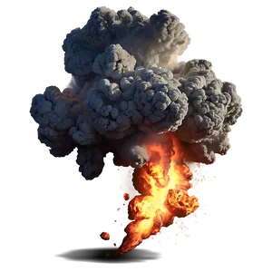 Fiery Explosion Design PNG 45 PNG