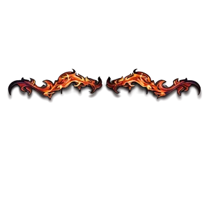 Fiery Inferno Border Png Cpc PNG Image