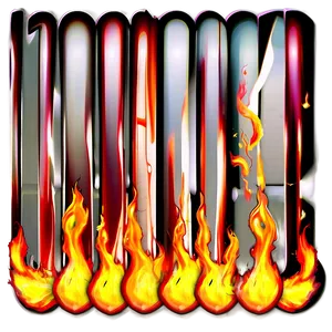 Fiery Red Blaze Png 06252024 PNG Image