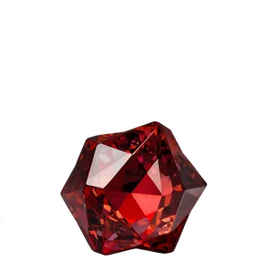 Fiery Red Crystal Png Fsg PNG Image