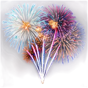 Fiesta Fireworks Display Png Ddu PNG Image