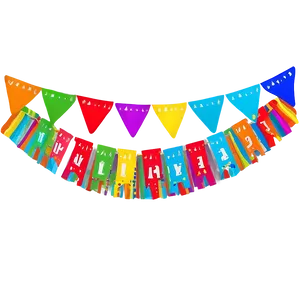 Fiesta Party Banner Png Ecr68 PNG Image