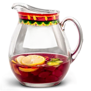 Fiesta Sangria Pitcher Png Hbi29 PNG Image