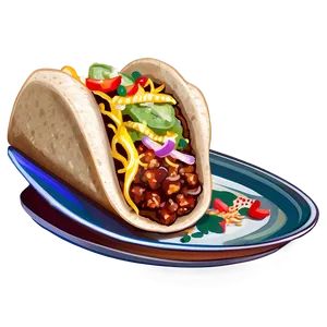 Fiesta Taco Clipart Png 81 PNG Image