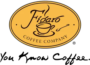 Figaro Coffee Company Logo PNG Image