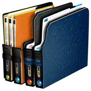 File Folder Illustration Png Kwm66 PNG Image