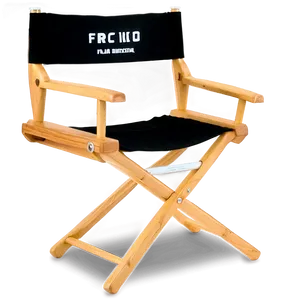 Film Director Chair PNG Xai50 PNG