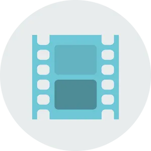 Film Reel Icon PNG Image