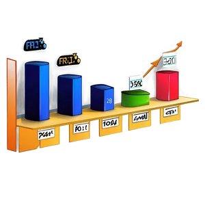 Financial Analysis Bar Graph Png Djd PNG Image