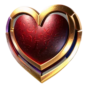 Fine Heart Emblem Png Jvq PNG Image