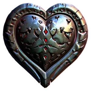 Fine Heart Emblem Png Rgk81 PNG Image