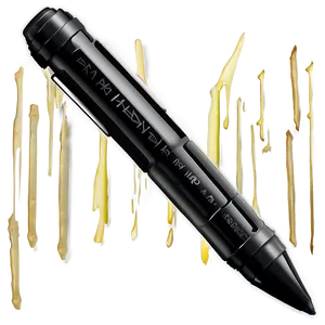 Fine Point Black Marker Png 06282024 PNG Image