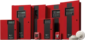 Fire Alarm Control Panelsand Accessories PNG Image