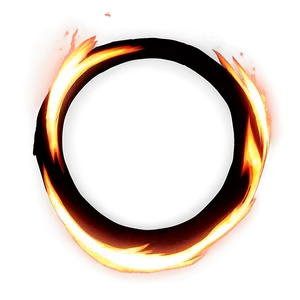 Fire Circle C PNG Image