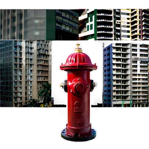 Fire Hydrant In City Png Hwo41 PNG Image