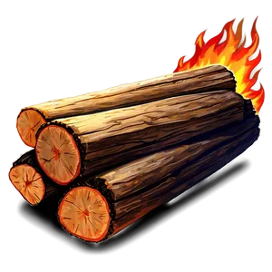 Firewood Warmth Glow Png Sei92 PNG Image