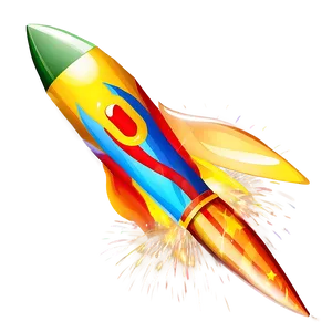 Firework Rocket Png 2 PNG Image