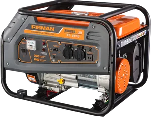 Firman R D3910 Portable Generator PNG Image