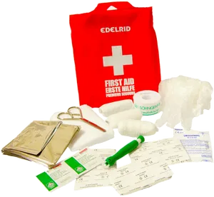 First Aid Kit Contents PNG Image