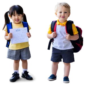 First Day School Friends Png Fdu PNG Image