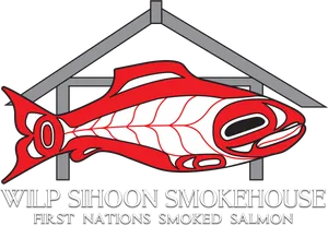 First Nations Smoked Salmon Logo PNG Image