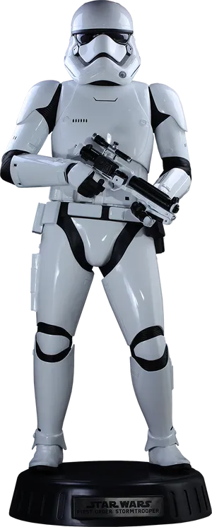 First Order Stormtrooper Figure PNG Image