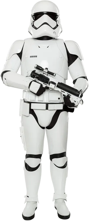 First Order Stormtrooper Pose PNG Image