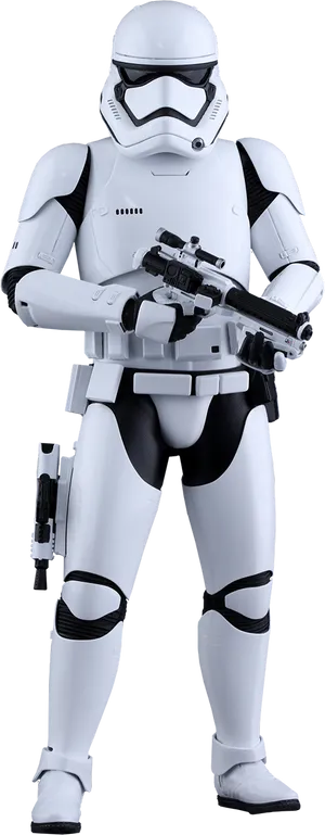 First Order Stormtrooper Pose PNG Image