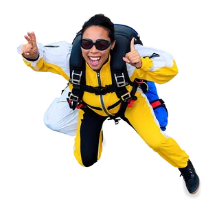 First Time Skydiving Png Ees15 PNG Image