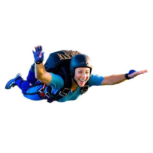 First Time Skydiving Png Ikg PNG Image