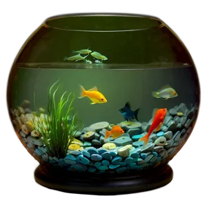 Fishbowl On Table Png Xji PNG Image