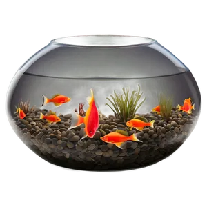 Fishbowl With Fish Food Png Lov PNG Image