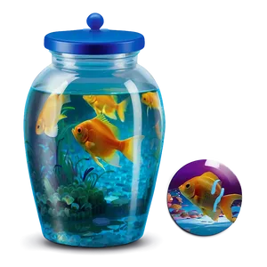 Fishbowl With Lid Png Plp PNG Image