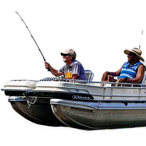 Fishing Trip Pontoon Png Qxw PNG Image