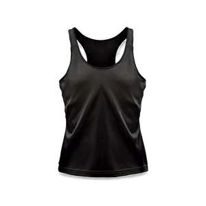 Fitted Black Tank Top Png Rcl PNG Image