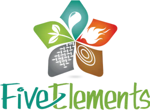 Five Elements Logo Design PNG Image