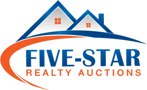 Five Star Realty Auctions Logo PNG Image