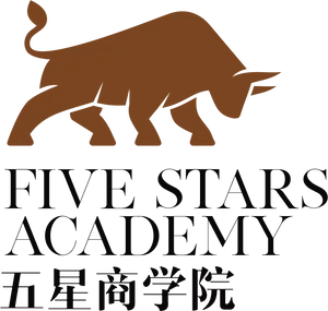 Five Stars Academy Logo PNG Image