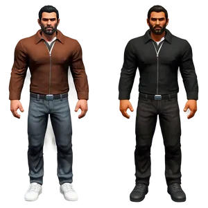 Fivem Roleplay Character Template Png Pvv PNG Image