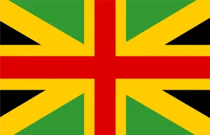 Flagof Jamaica Design PNG Image