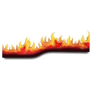 Flame Barrier Border Png Ooy PNG Image