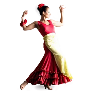 Flamenco Dancer In Action Png 06112024 PNG Image