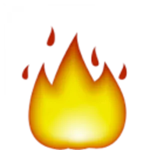 Flaming_ Emoji_ Graphic PNG Image